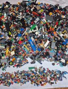 Lego mix 21,5 kg cca cista vaha - 6