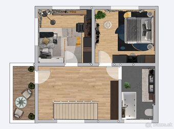 Rodinný dom, 17á pozemok, Vajkovce - 6