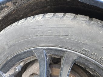 Hliníkové disky 4x108 + zimné pneu 215/55r16 - 6