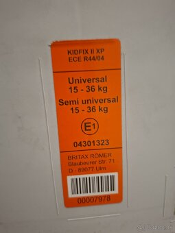 Autosedačka Britax Römer Kidfix 2 XP - 6