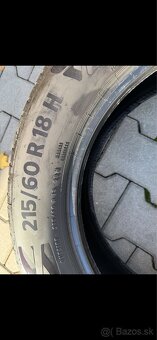 Nové letné Continental 215/60 R18 - 6