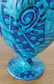 Originál keramická váza - Morvay Zsuzsa - 6