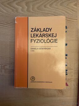 Knihy na VŠ Anatómia Fyzika Fyziológia - 6
