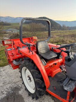 Japonský malotraktor Kubota GL200 s rotavátorom - 6