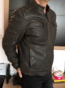 Pánska kožená bunda Camel Active - 6