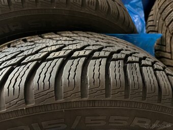 Zimné pneu Nokian 215/55 r17, DOT 3321 - 6