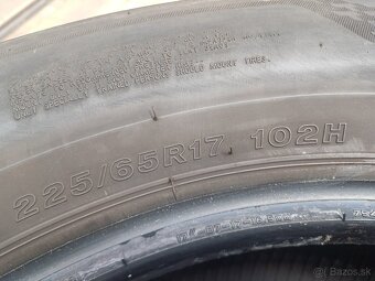 letné pneu Bridgestone-225/65/17-102H--DOT-1319 - 6