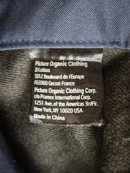 lyziarske nohavice PICTURE ORGANIC FRIENDS LINE, velkost S - 6