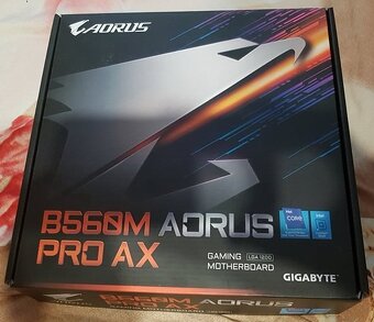gigabyte B560M aorus pro Ax lga 1200 + intel g6405 + 32GB - 6