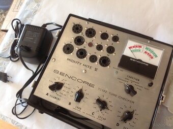 MERAC ELEKTRONIEK    " TC 142 SENCORE TUBE CHECKER  " - 6
