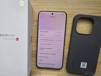 Xiaomi 15T 12GB/256 GB black, top, zaruka - 6