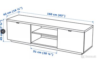 TV Stolik Ikea BYÅS - 6