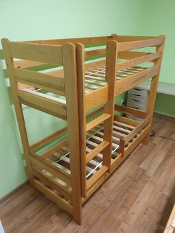 Detská posteľ 160cm × 70cm simpla + poschodová. - 6