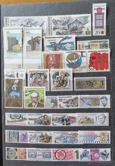 Poštové známky Československo - 250ks čisté - 6