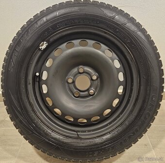 Originálna zimná sada VW - 5x100 r15 + FALKEN 185/65 r15 - 6