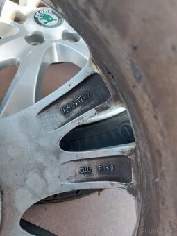 ELEKTRÓNY+PNEUMATIKY ŠKODA TRIFID R17 5X112 - 6