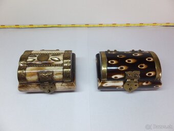 Set, orientální pěkné šperkovnice 5 kusů. - 6