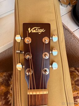 Vintage VTG100N Natural Akustická gitara - 6
