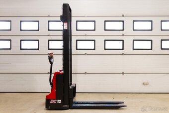 Ručne vedený elektr.ysokozdvižný paletový vozík 1,2t.nový - 6