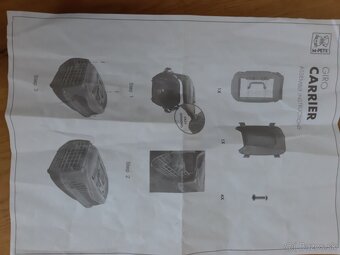 Nosič pre psa, GIRO carrier do 4,5 kg - 6