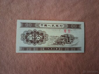 Bankovky - čína - 6