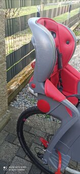 Zadná detská sedačka na bicykel - 6