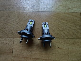 LED ziarovky H7 12 V s aktivnym chladenim 6500K - 6
