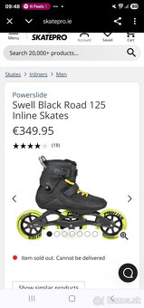 Powerslide Swell Black Road 125 /veľkosť 44 - 6