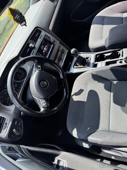 Wolkswagen Golf 7 Variant 1.6TDi BlueMotion Top STAV - 6