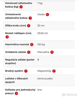 Predám eliptický trénažér zn. Madesto - 6