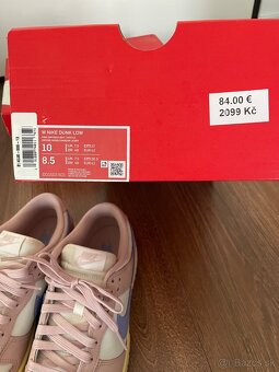 Tenisky Nike Dunk low pink oxford - 6