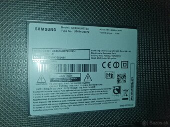 Predám Samsung TV smart 4K 65" 168cm cena 320€ - 6