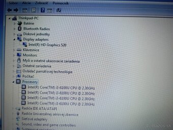Lenovo Thinkpad X260 + Intel core i3 + 4gb ram + Windows 7 - 6