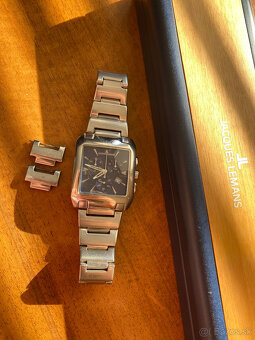 Hodinky Jacques Lemans chronograf výroba v Ženeve, ETA stroj - 6