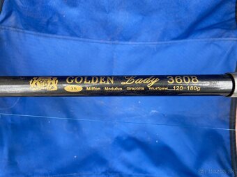 Stolička a rybarsky prút s navijakom - 6