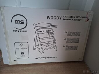 Rastúca stolička Woody - 6