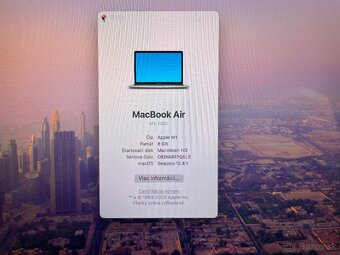 Apple Macbook Air 13 palcov, procesor M1 8gb/500gb úložisko - 6
