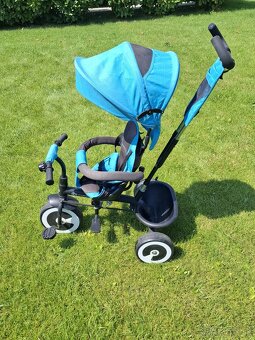 KINDERKRAFT - Detská trojkolka ASTON tyrkysová - 6