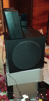 7.1 Receiver Sony+3ks Subwoofer+reproduktory - 6