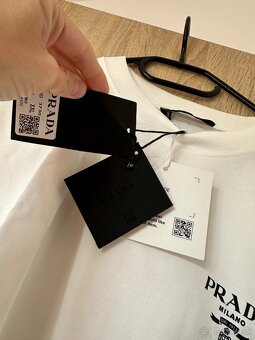 Panske tricko Prada biele - 6