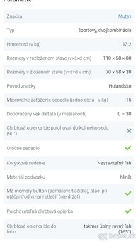 Kinderkraft lehátko 5v1 a detský kočík Mutsy iGO - 6