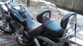 Opěrka řidiče chopper Honda,Suzuki,Yamaha,Kawasaki. - 6