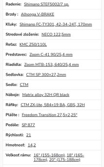 Predam horský bicykel - 6