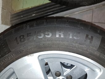4 x disk DEZENT TD 6.0 x 15 5x100 ET38 + pneu - 6