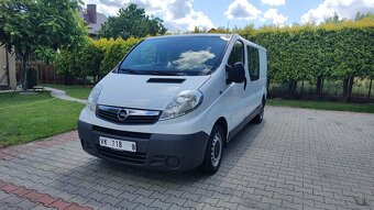 Predám dodávku Opel Vivaro 6 MIESTNE LONG 2,0cdti - 6