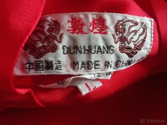 Saténový dámsky župan - kimono. - 6