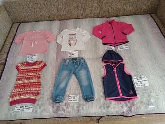 Oblec.na jar a leto pre dvojičky dievčatá/jednot.od veľ.80 - 6