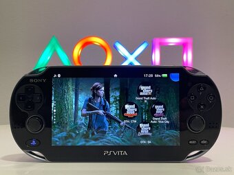 REZERVOVANÉ: PS Vita Crystal Black OLED 256 GB 5000 hier - 6
