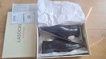 Chlapčenské spoločenské topánky veľ. 34 - 6