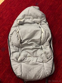 Fusak do autosedačky/ vajíčka+overal,oblečenie - 6